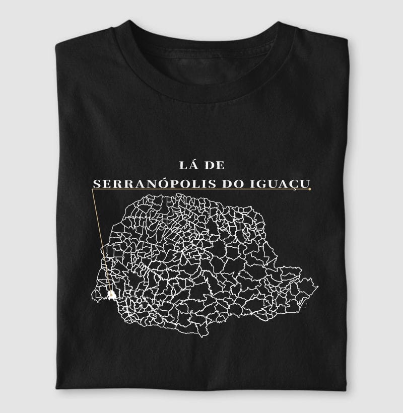 Camiseta Ponto de Origem de Serranópolis do Iguaçu