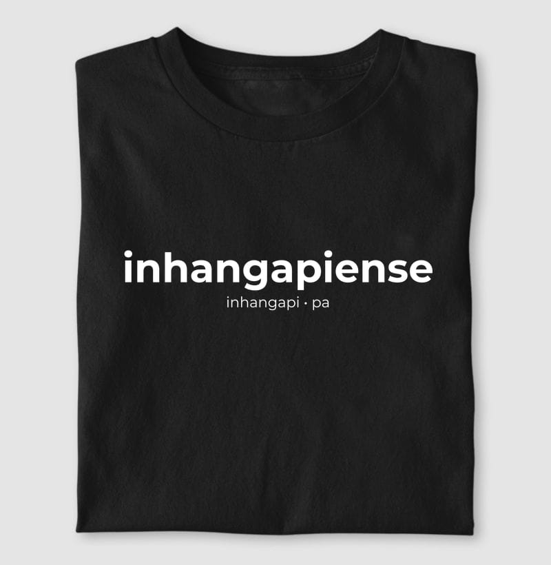 Camiseta Gentílico de Inhangapi