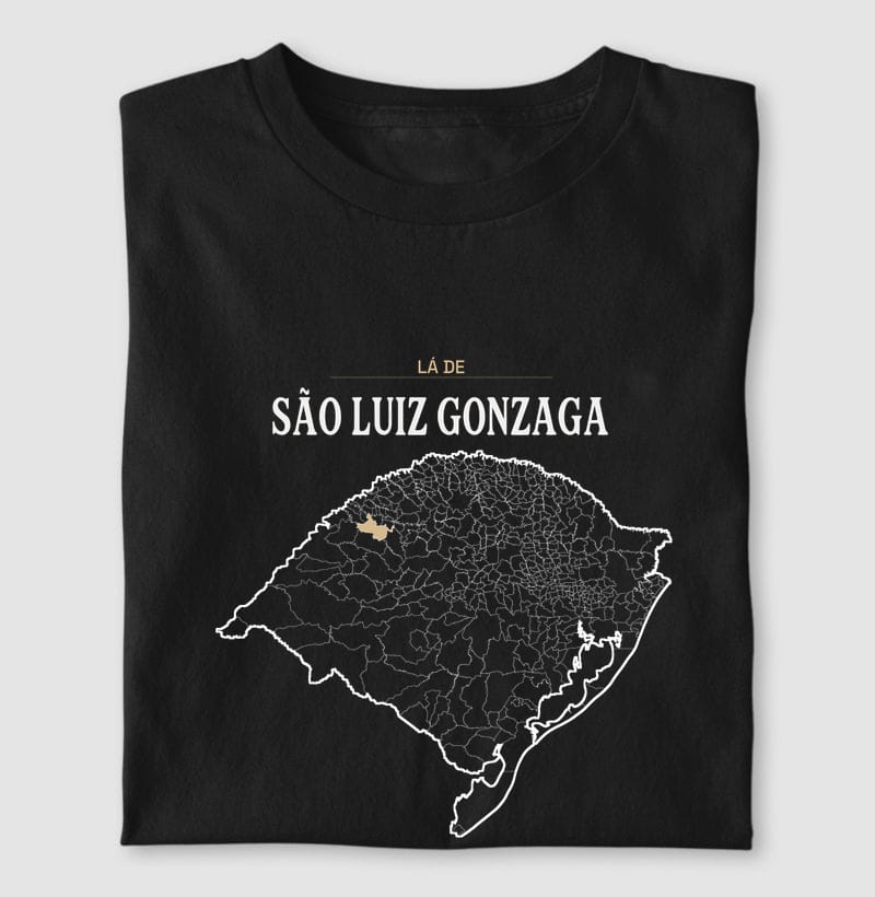 Camiseta Território de São Luiz Gonzaga