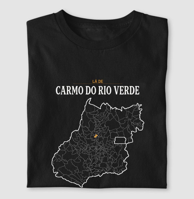 Camiseta Território de Carmo do Rio Verde