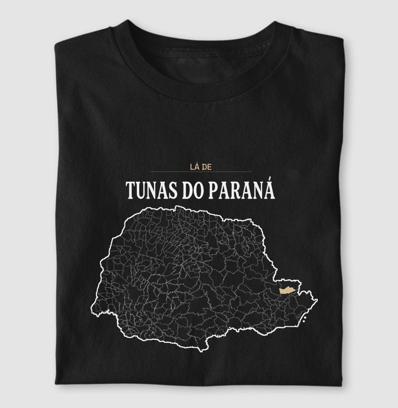 Camiseta Território de Tunas do Paraná