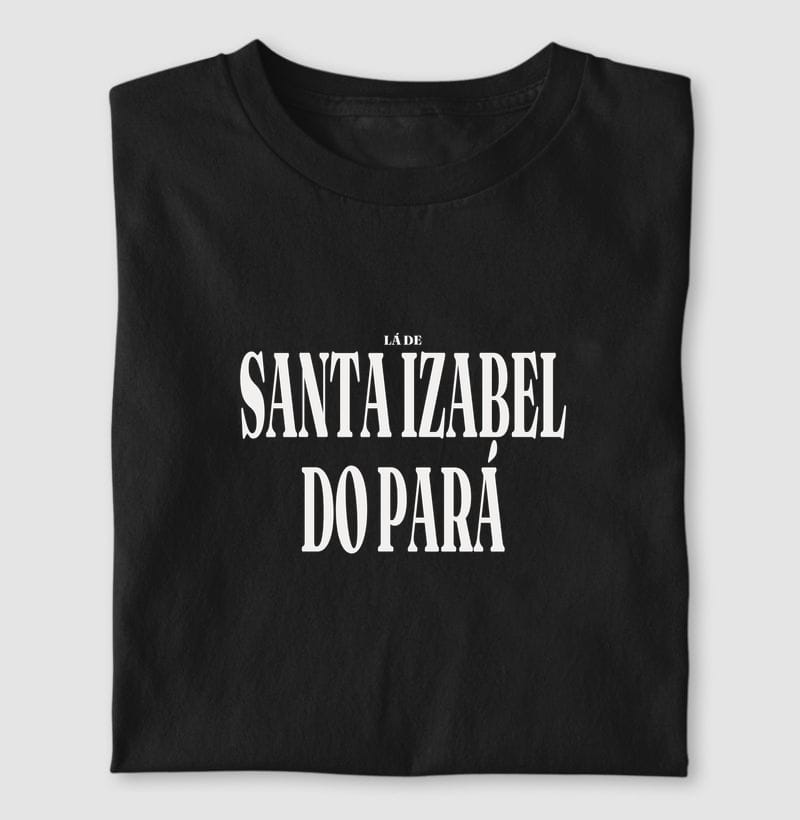 Camiseta Tipografia de Santa Izabel do Pará