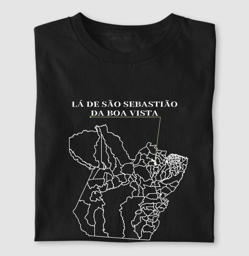 Camiseta Ponto de Origem de São Sebastião da Boa Vista