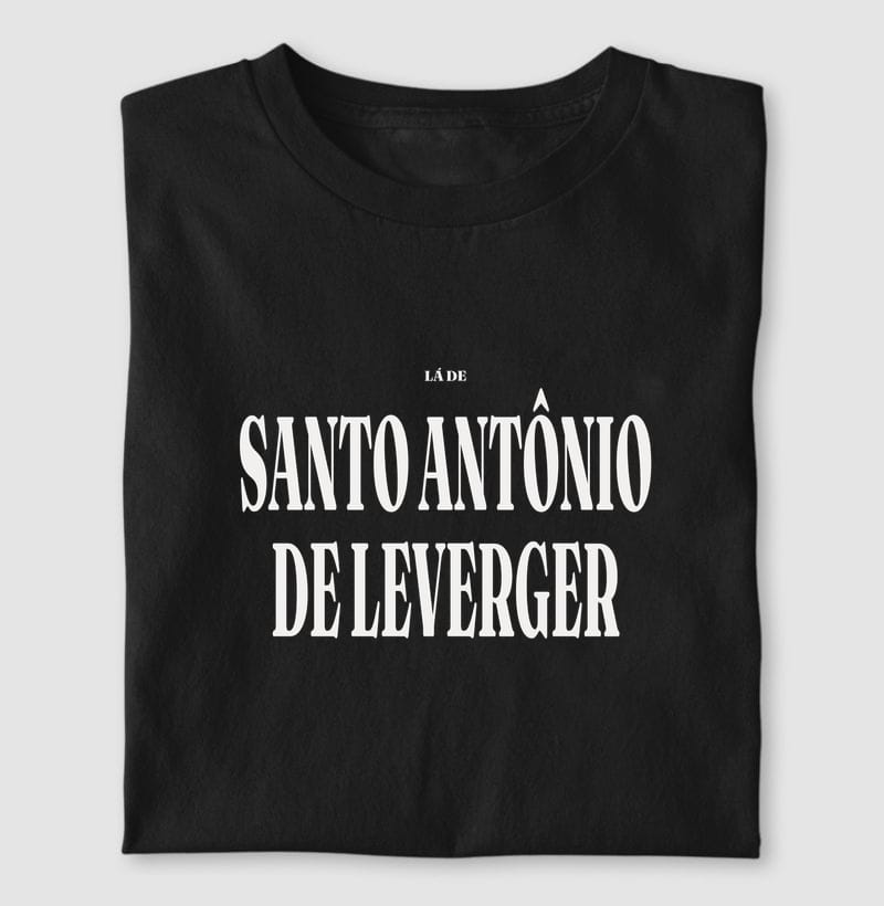 Camiseta Tipografia de Santo Antônio de Leverger