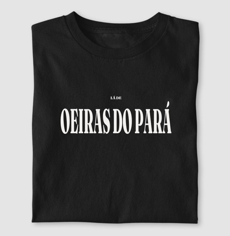 Camiseta Tipografia de Oeiras do Pará