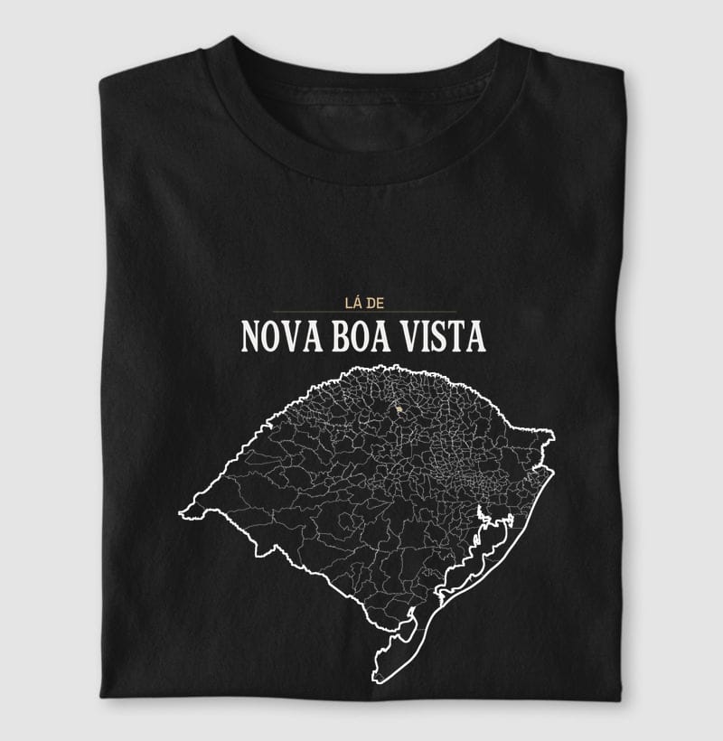 Camiseta Território de Nova Boa Vista