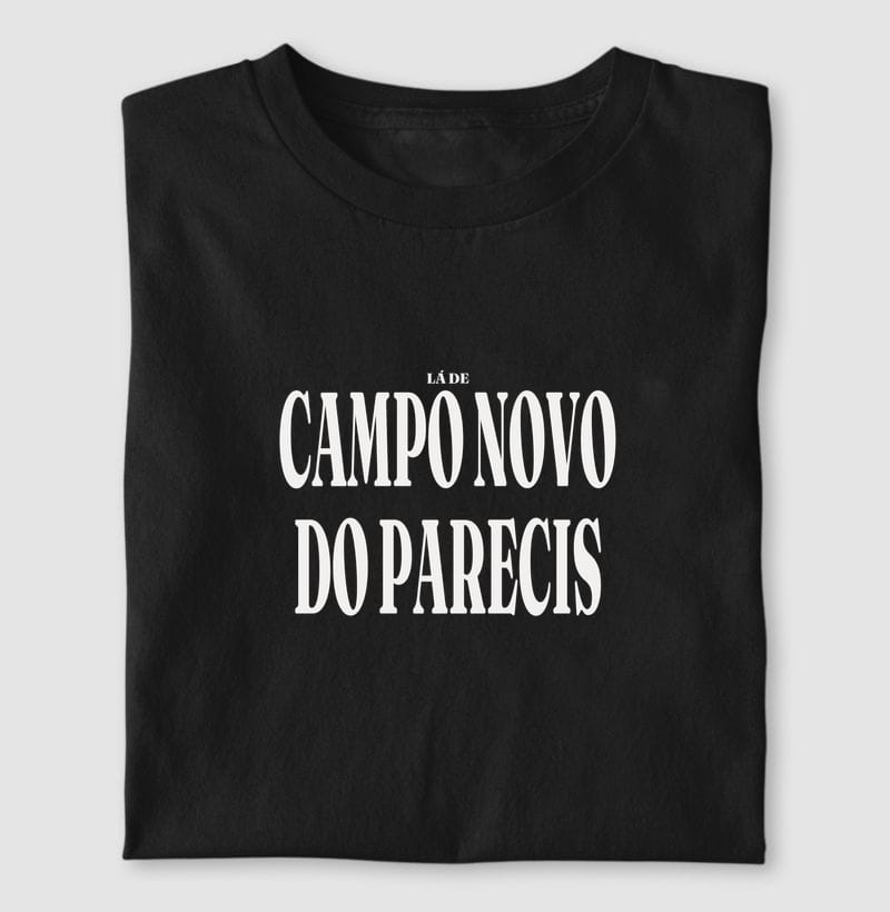 Camiseta Tipografia de Campo Novo do Parecis
