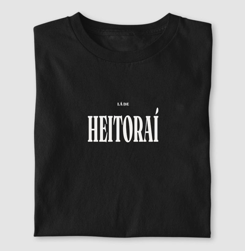 Camiseta Tipografia de Heitoraí