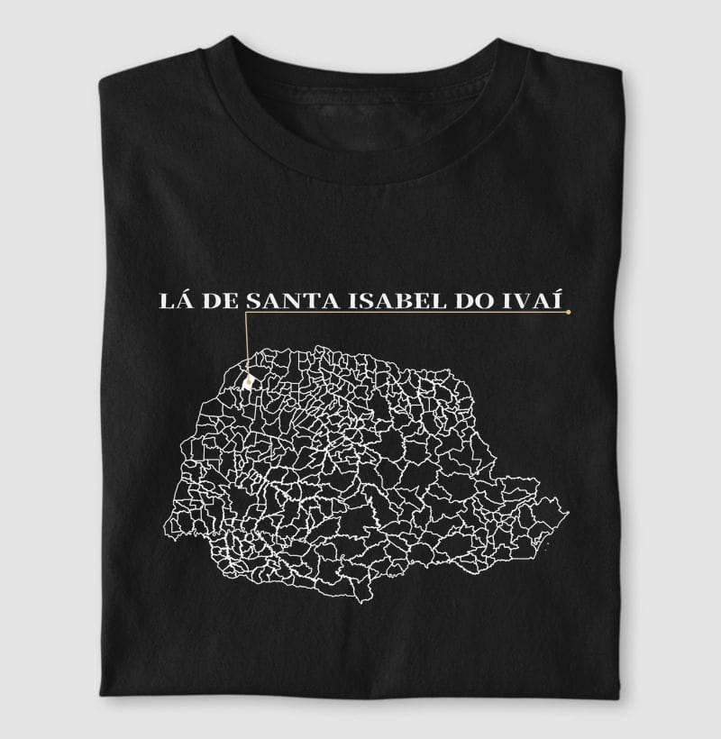 Camiseta Ponto de Origem de Santa Isabel do Ivaí