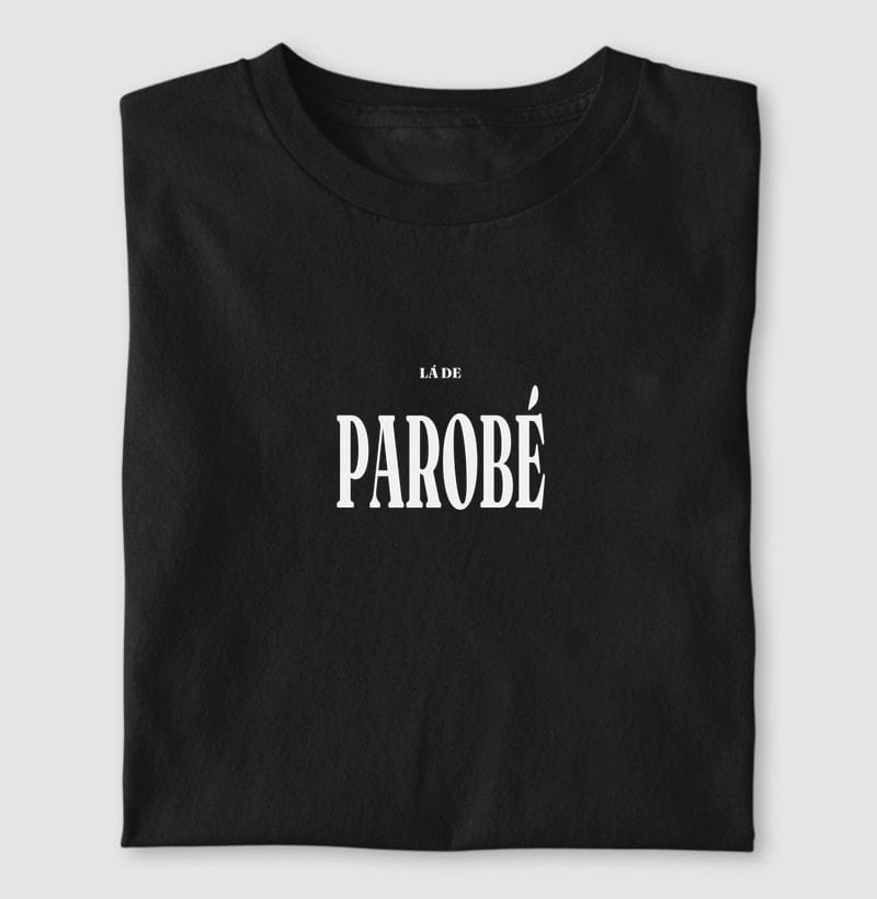Camiseta Tipografia de Parobé