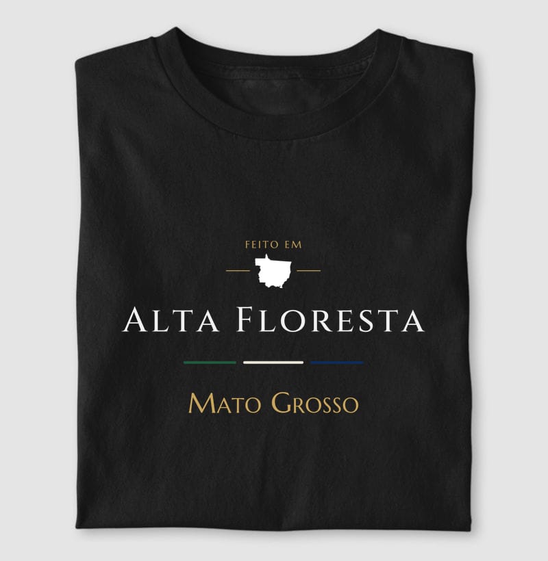 Feito em, Alta Floresta · MT