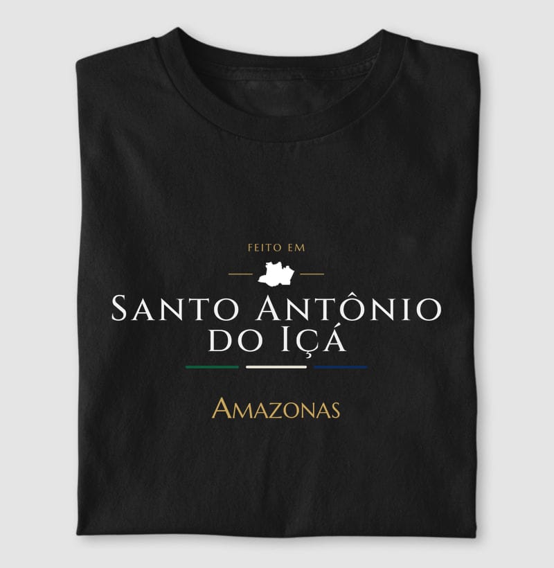 Feito em, Santo Antônio do Içá · AM
