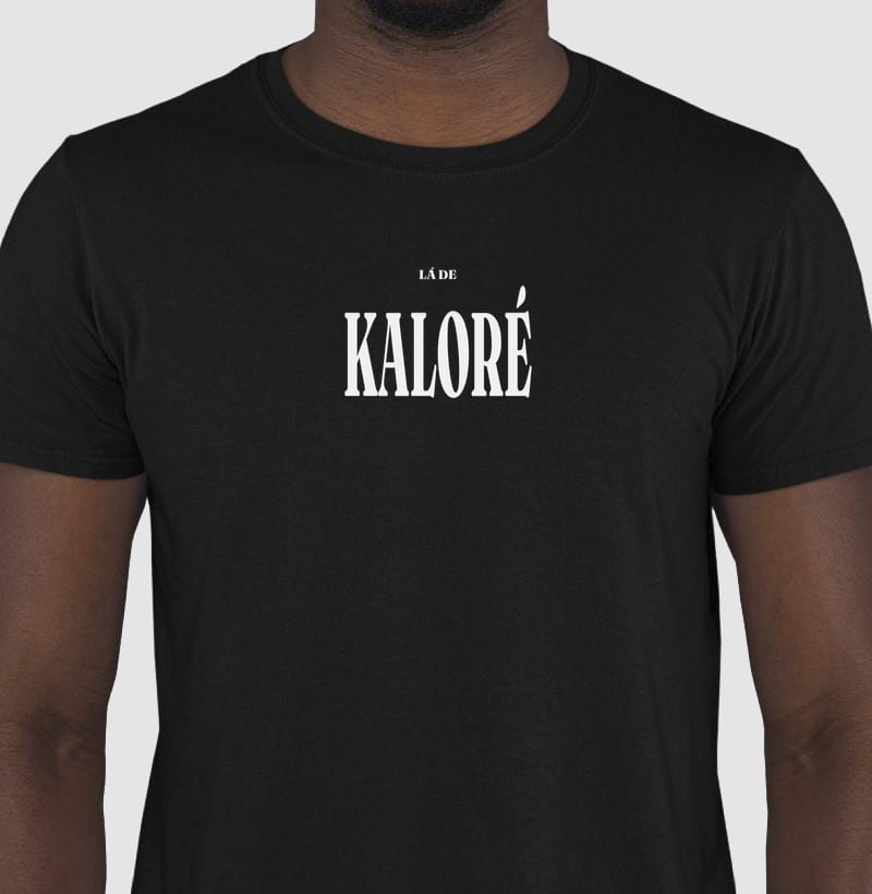 Camiseta Tipografia de Kaloré