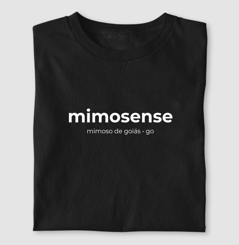 Camiseta Gentílico de Mimoso de Goiás