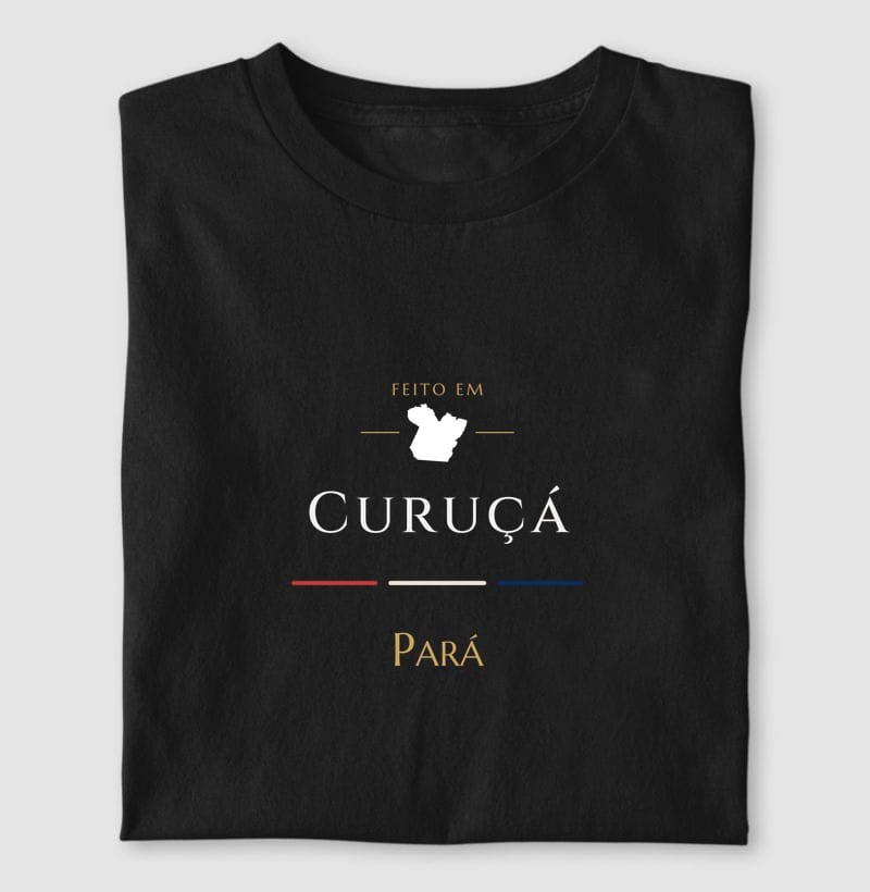 Camiseta Feito em de Curuçá