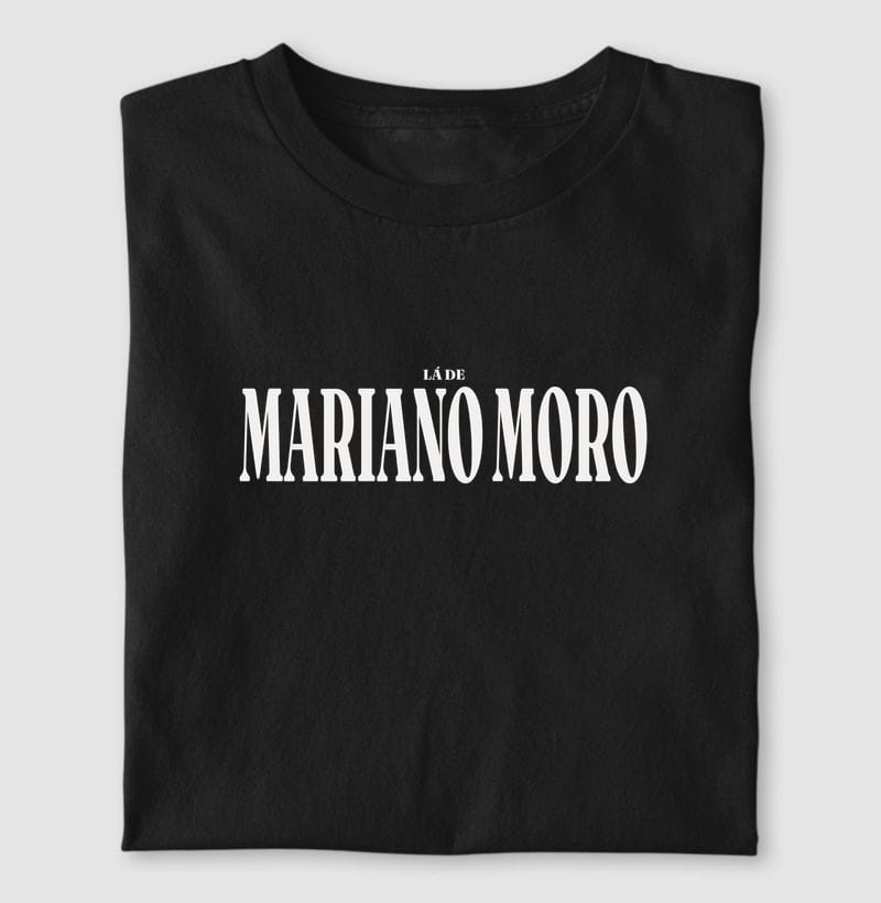 Camiseta Tipografia de Mariano Moro