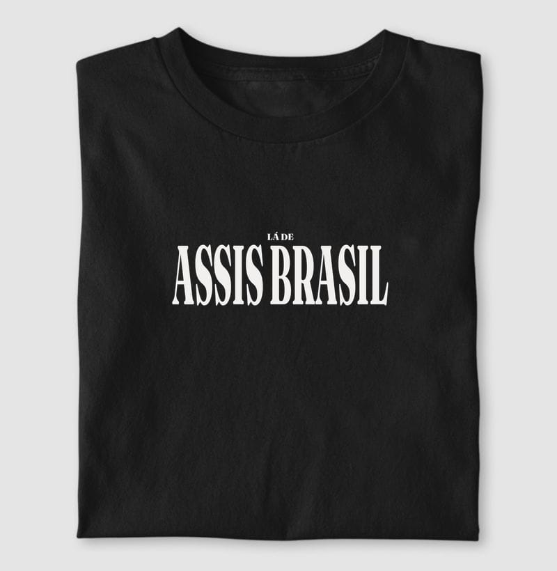 Camiseta Tipografia de Assis Brasil