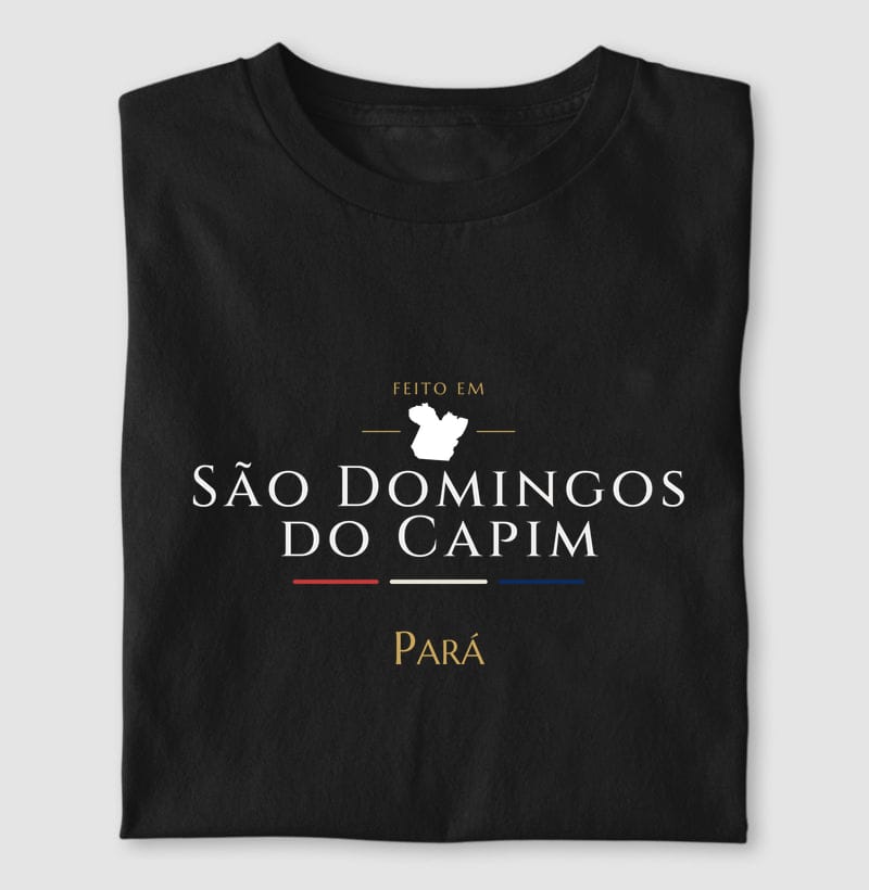 Camiseta Feito em de São Domingos do Capim