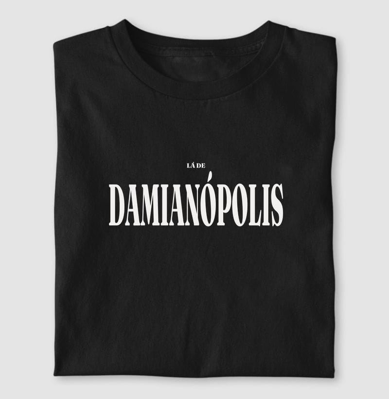 Camiseta Tipografia de Damianópolis