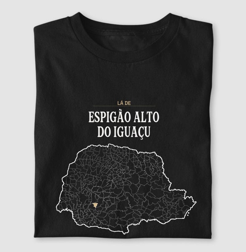 Camiseta Território de Espigão Alto do Iguaçu