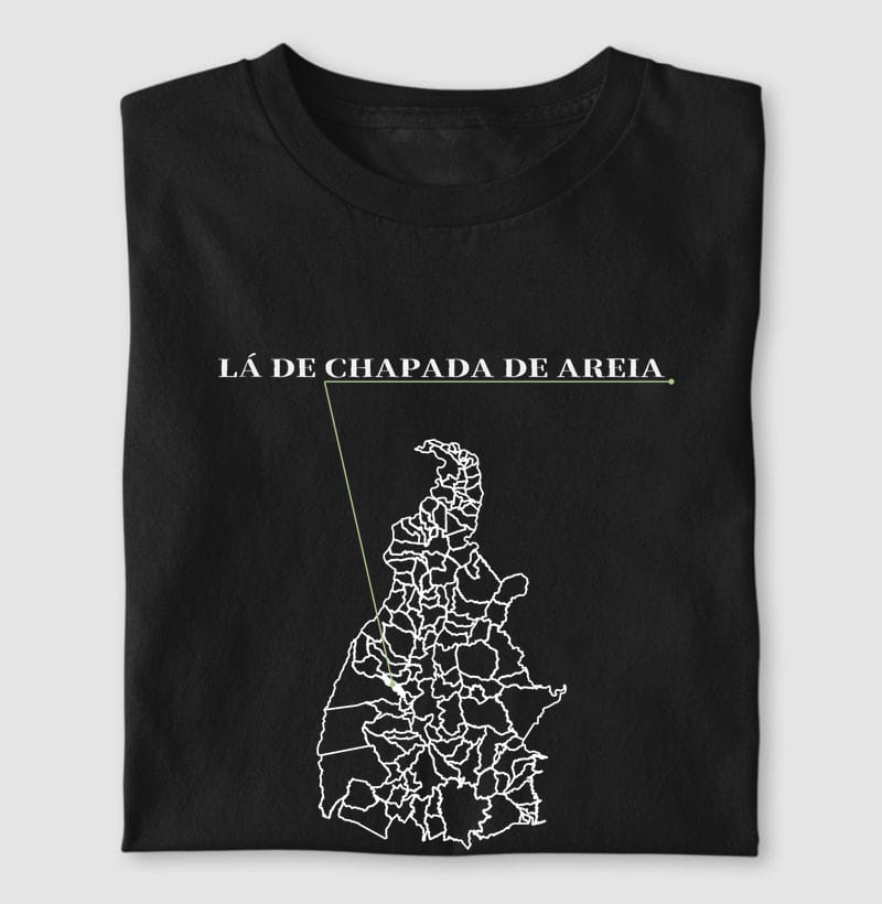 Camiseta Ponto de Origem de Chapada de Areia