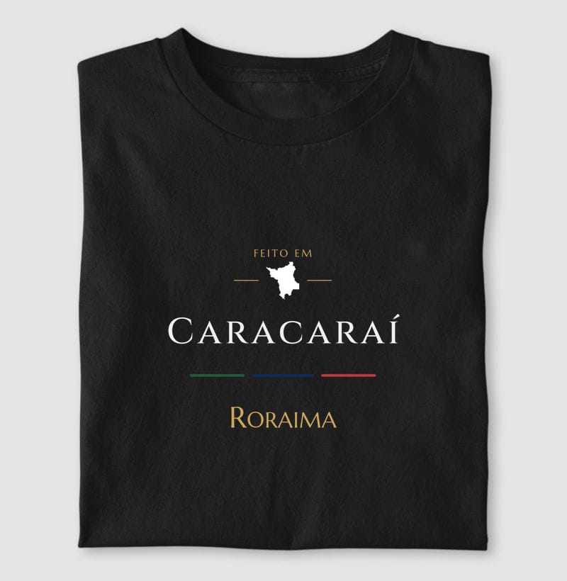 Feito em, Caracaraí · RR
