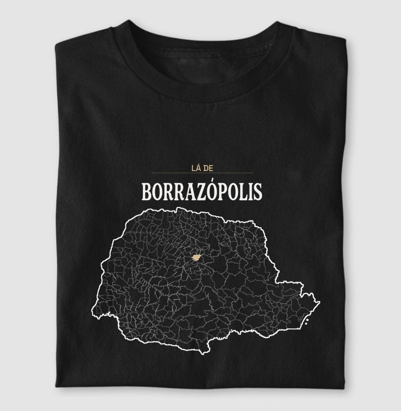 Camiseta Território de Borrazópolis