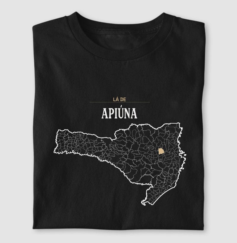 Camiseta Território de Apiúna