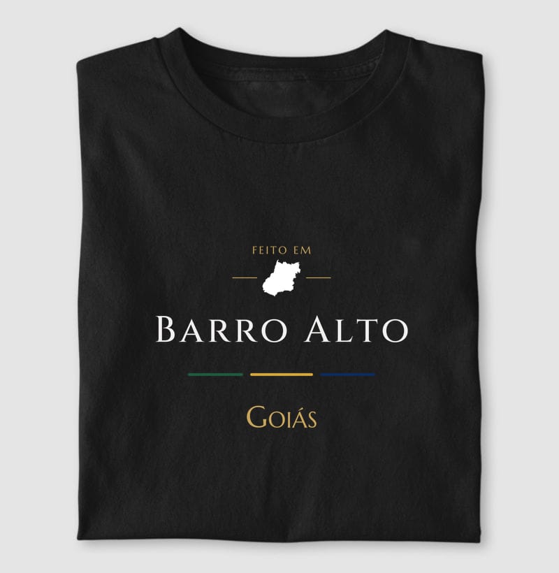 Camiseta Feito em de Barro Alto