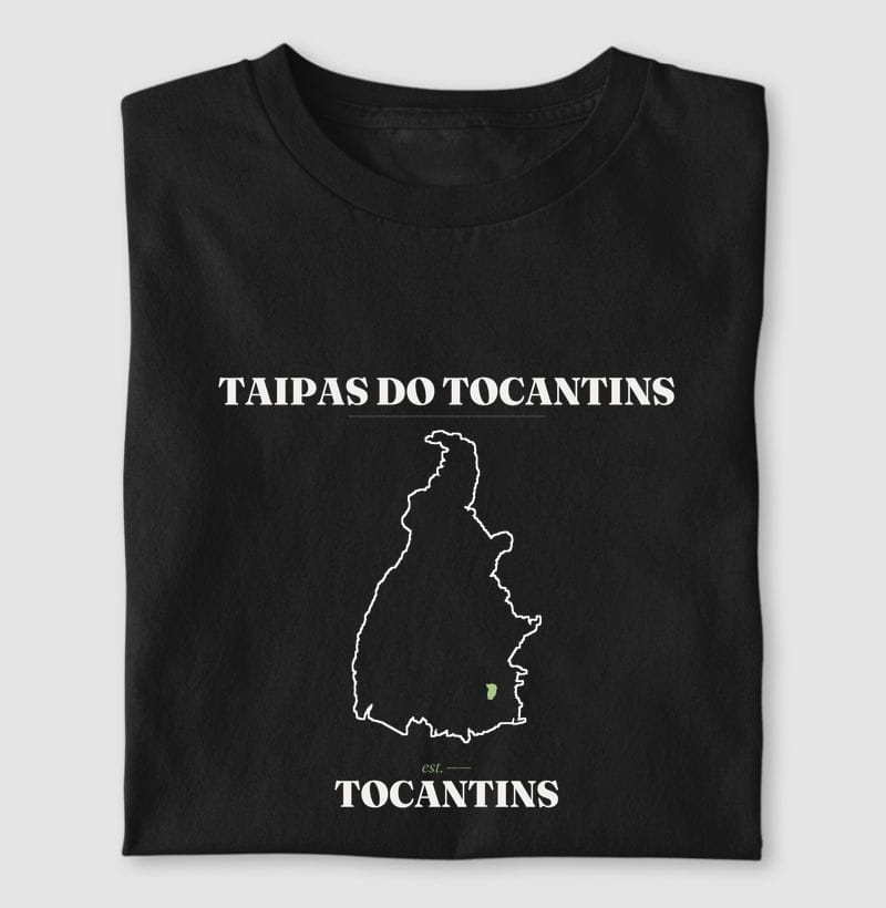 Camiseta Legado de Taipas do Tocantins
