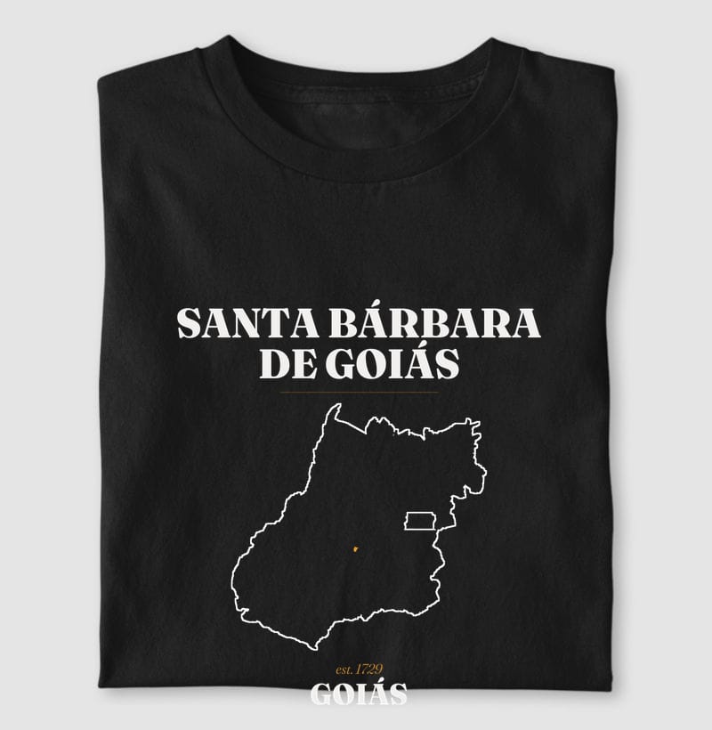 Camiseta Legado de Santa Bárbara de Goiás