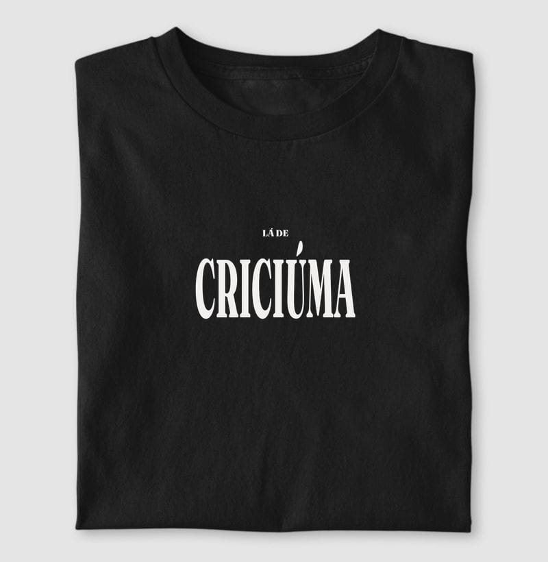 Camiseta Tipografia de Criciúma
