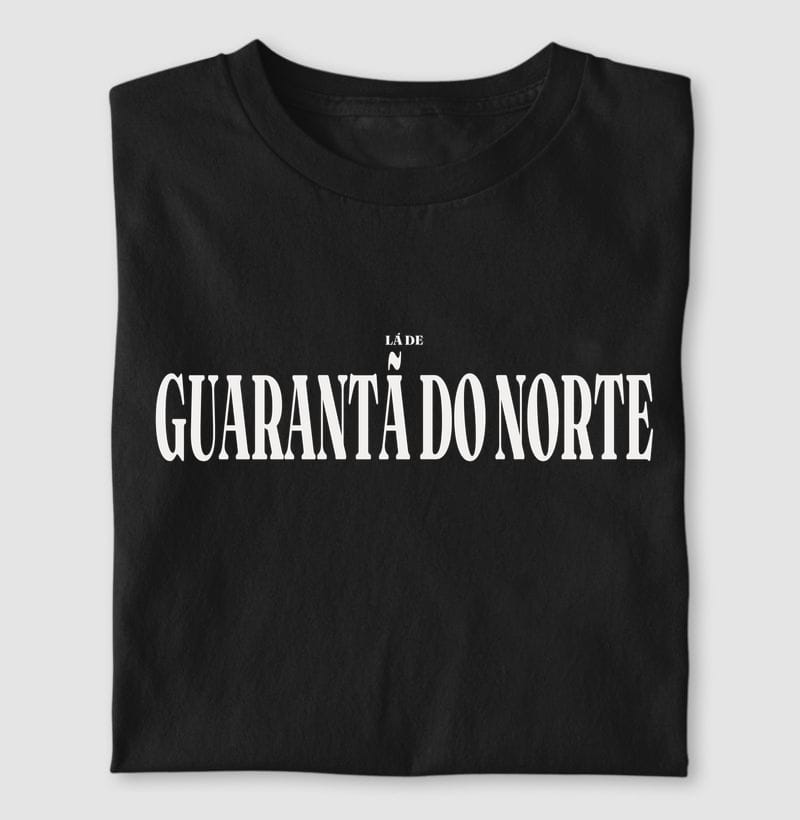 Camiseta Tipografia de Guarantã do Norte