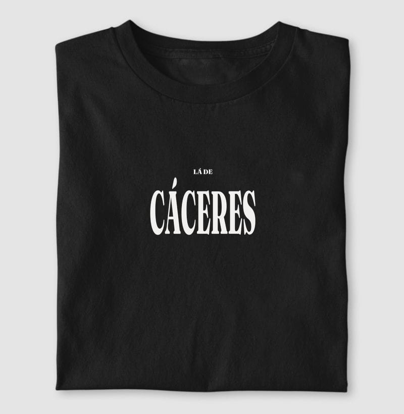 Camiseta Tipografia de Cáceres
