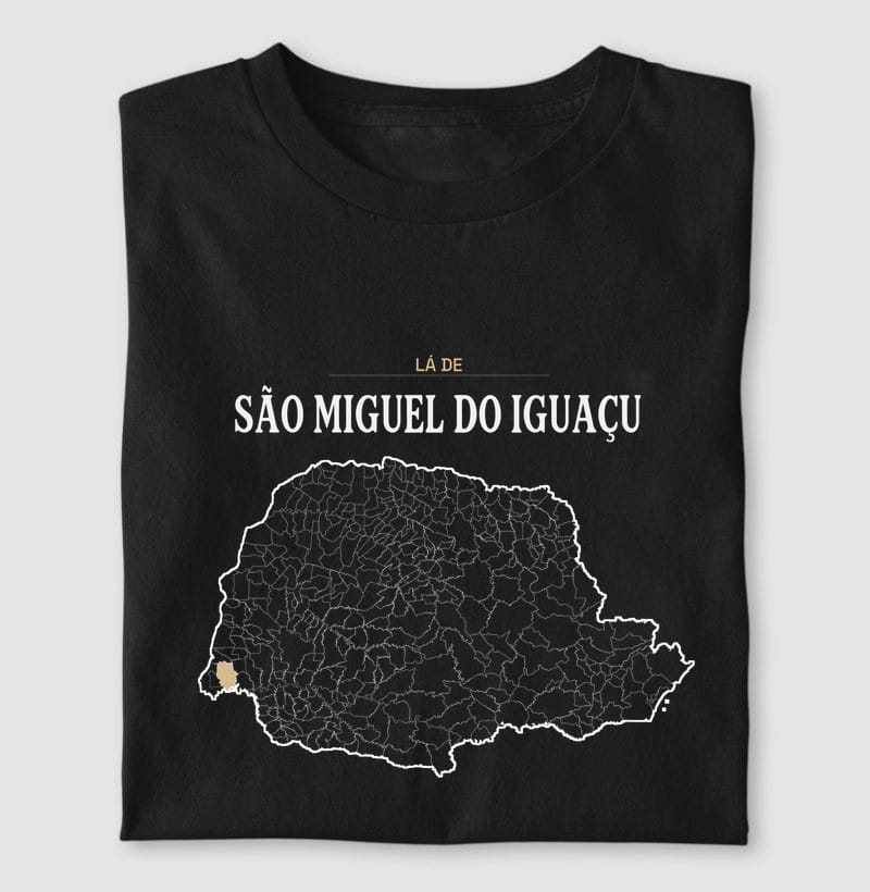 Camiseta Território de São Miguel do Iguaçu