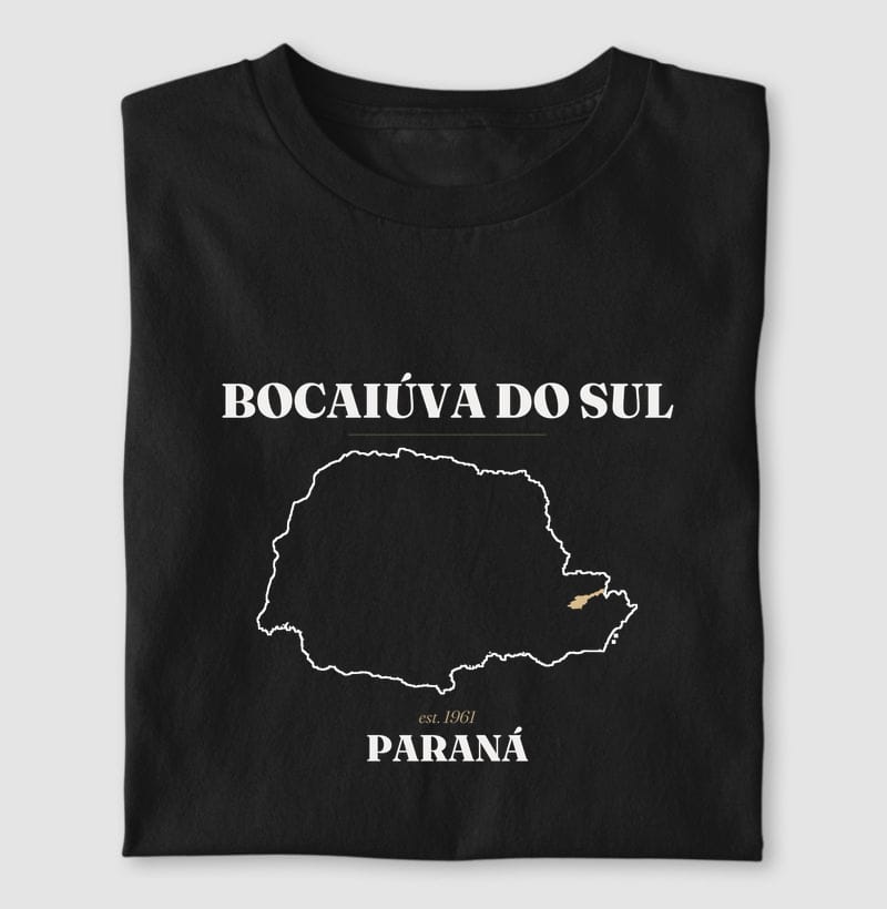 Camiseta Legado de Bocaiúva do Sul