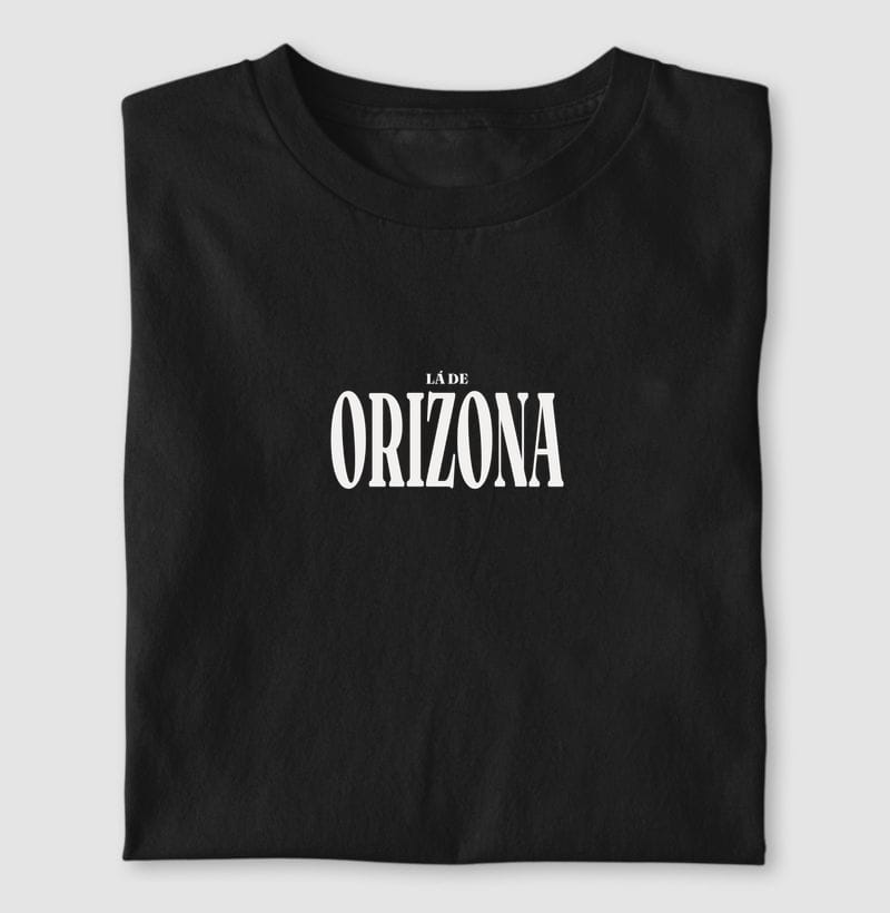 Camiseta Tipografia de Orizona