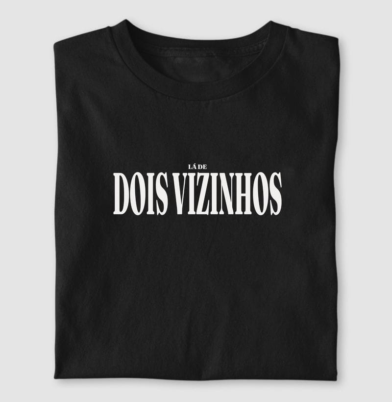 Camiseta Tipografia de Dois Vizinhos