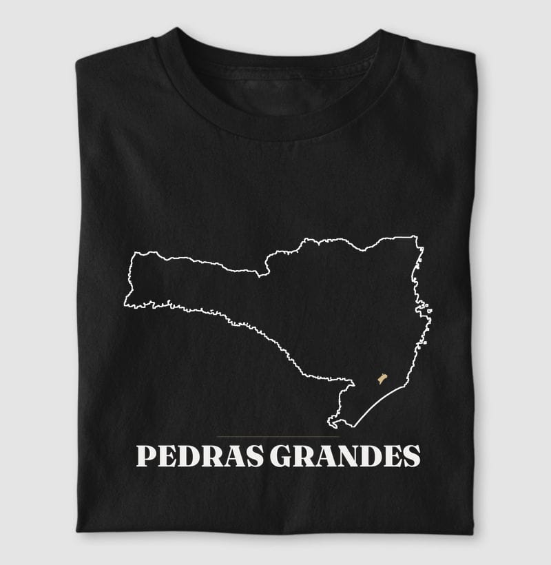 Camiseta Traço de Pedras Grandes