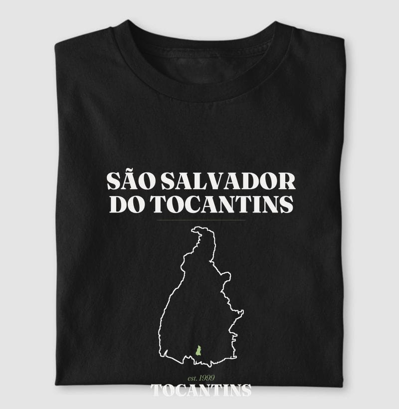 Camiseta Legado de São Salvador do Tocantins