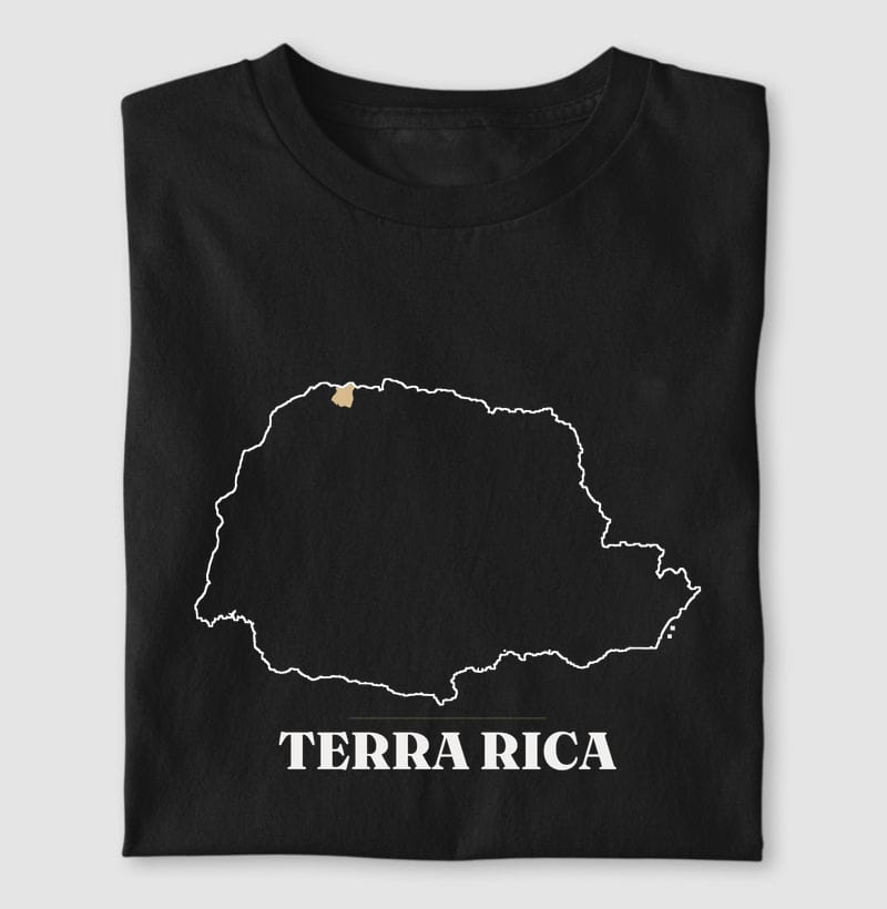 Camiseta Traço de Terra Rica