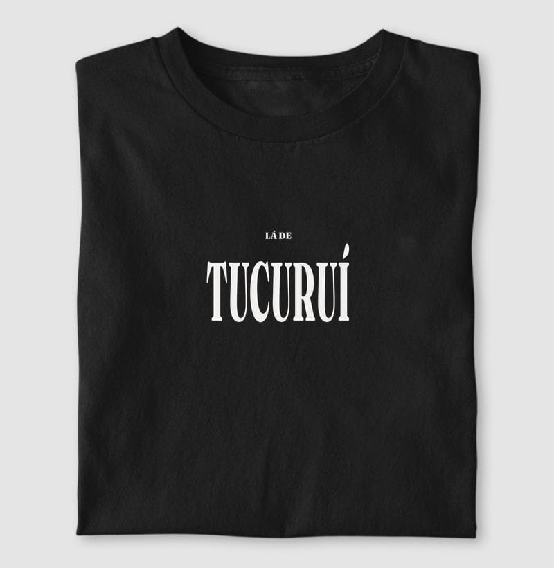 Camiseta Tipografia de Tucuruí