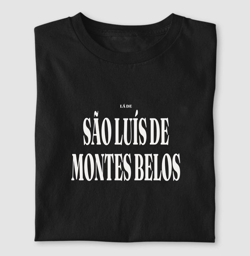 Camiseta Tipografia de São Luís de Montes Belos