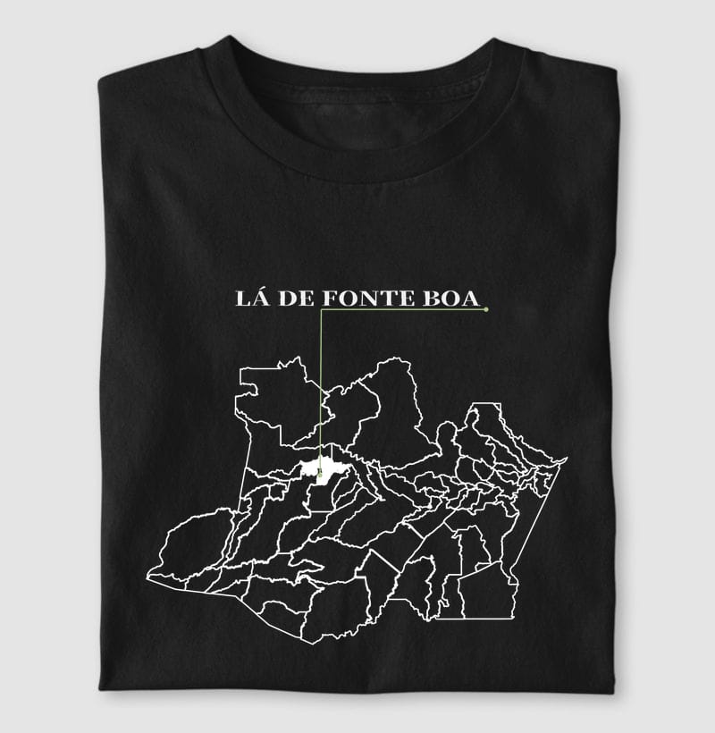 Camiseta Ponto de Origem de Fonte Boa