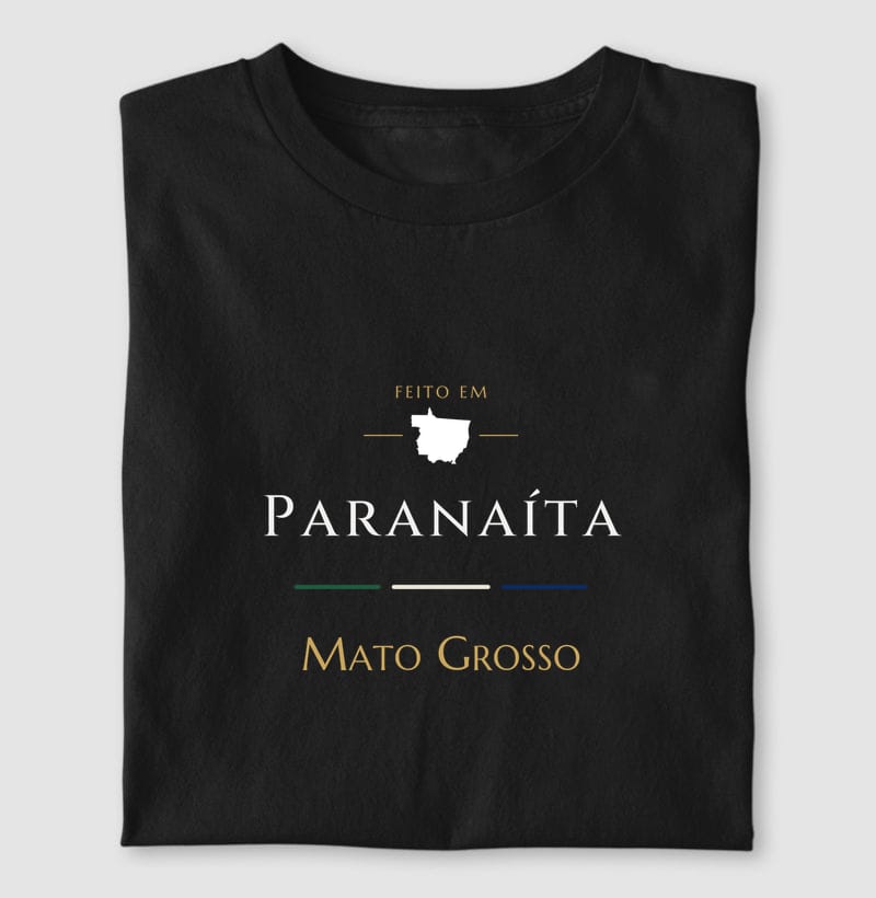 Camiseta Feito em de Paranaíta