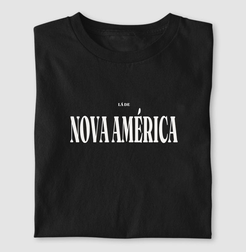 Camiseta Tipografia de Nova América