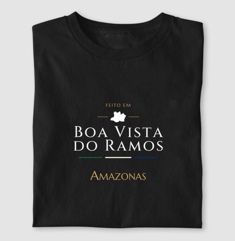 Camiseta Feito em de Boa Vista do Ramos