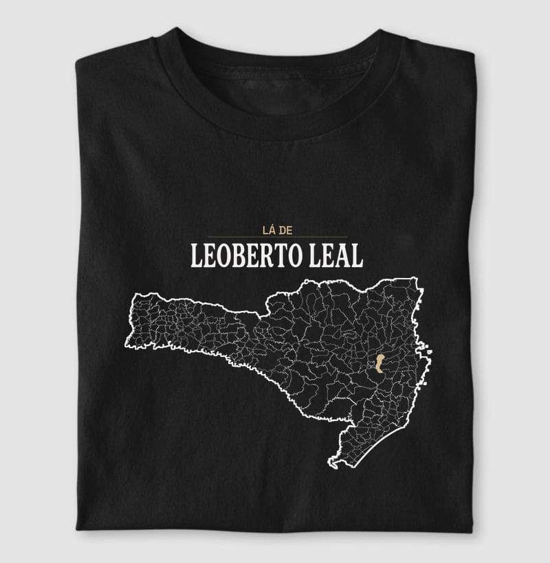 Camiseta Território de Leoberto Leal