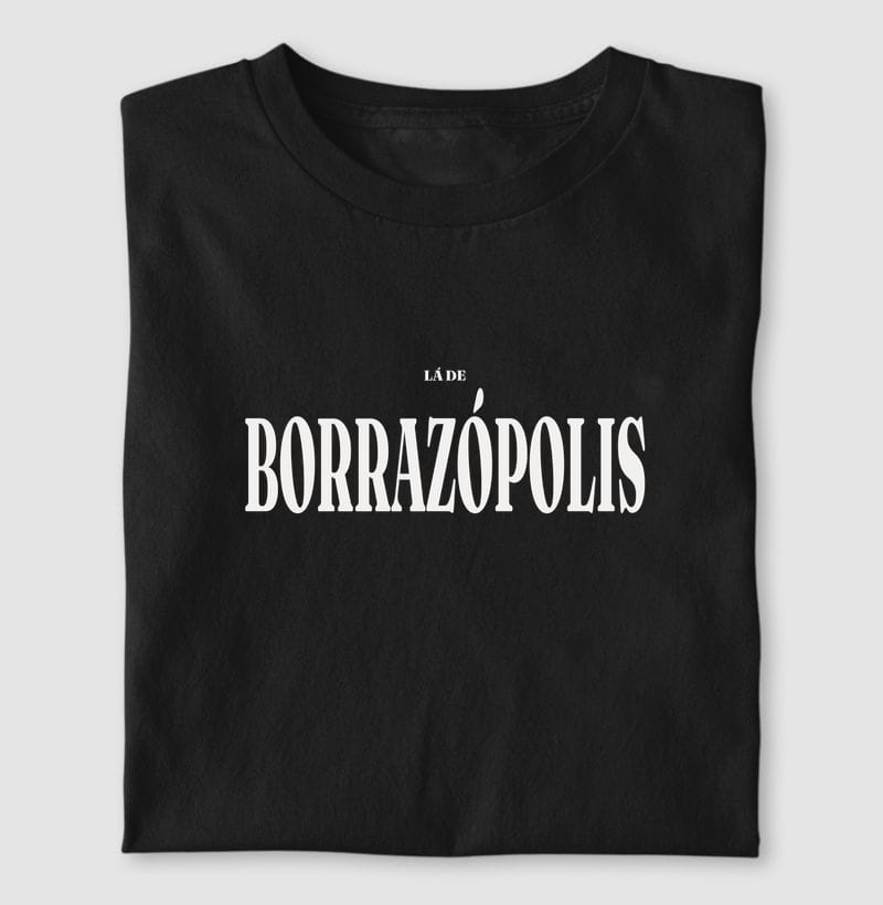 Camiseta Tipografia de Borrazópolis