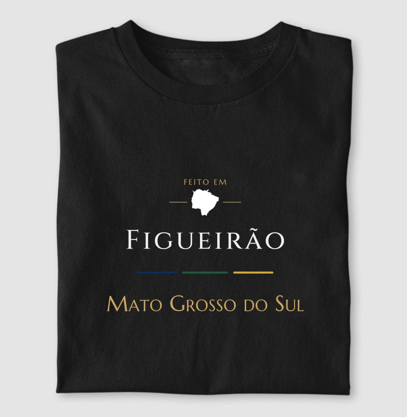 Camiseta Feito em de Figueirão